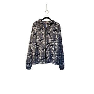 Hunter men’s for target, gray camo, hooded performance, jacket, size large, ￼